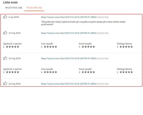 Mapa Nawigacja Toyota Lexus 2018 Lektor Menu PL na Arena.pl