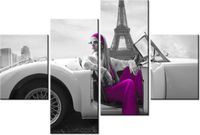 140CM 70 OBRAZ FIOLETOWA KREACJA ŚCIENNY