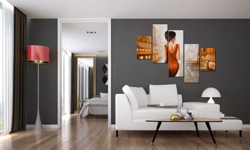 Obraz Płótno 100X75 Spacer W Paryżu na Arena.pl