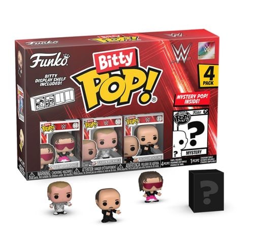 funko bitty pop! wwe bret hart 2cm 4pak na Arena.pl