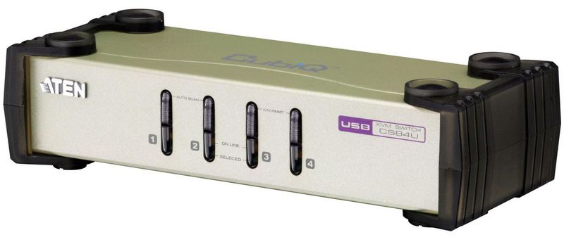 Aten 4 Port PS2/USB KVM, Console zdjęcie 1