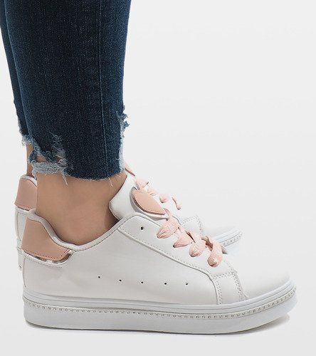 Białe trampki H99-36 40 na Arena.pl