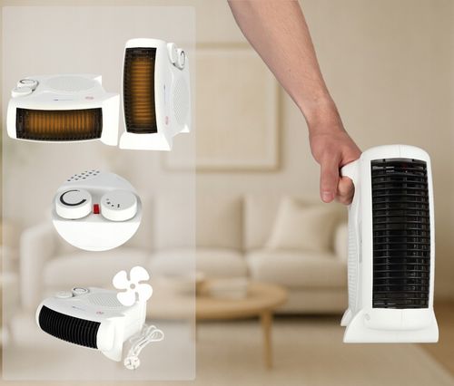 Termowentylator Grzejnik Farelka 2000W Termostat pionowy poziomy na Arena.pl