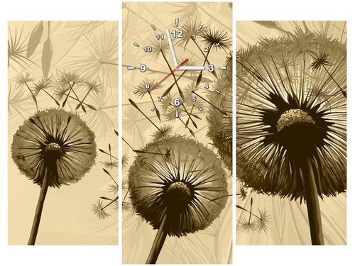 90CM 70 ZEGAR 3 ELEM DMUCHAWCE KREMOWYM TLE SCIENNY DRUK na Arena.pl