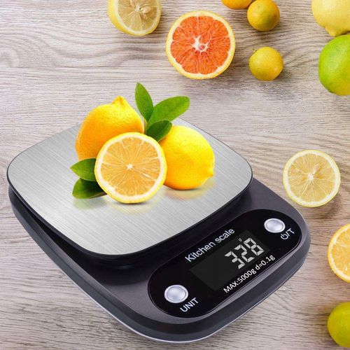 Waga kuchenna ARSA GO 0.1g TARA BATERIE GRAM UNCJA KARAT GRAM czarny 5 kg na Arena.pl