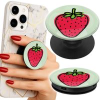 Uchwyt do telefonu Popsocket na palce/stojak TRUSKAWKA POZIOMKA OWOC