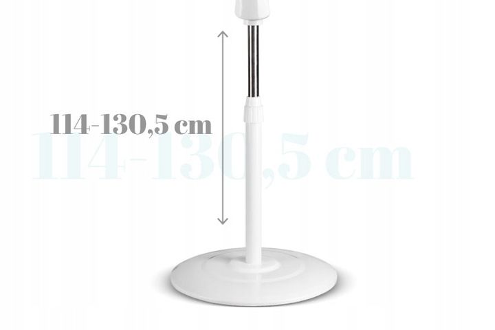 Wentylator podłogowy z sterowany pilotem, stojący TSA8024 czarny zdjęcie 9