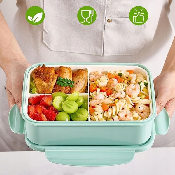 ŚNIADANIÓWKA LUNCHBOX POJEMNIK BOX BENTO 1400ML DZIECKA PUDEŁKO DO SZKOŁY zdjęcie 14