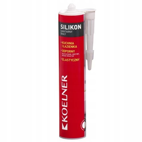 silikon sanitarny, biały, koelner, 300ml na Arena.pl