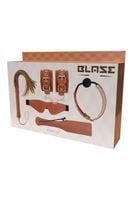 Blaze Elite Bdsm Set Cognac Vegan Leather
