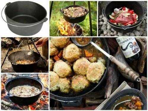 KOCIOŁEK WĘGIERSKI ŻELIWNY 13L na Arena.pl