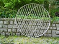 Ruszt do grilla ze stali nierdzewnej - okrągły 60 cm ES-ER