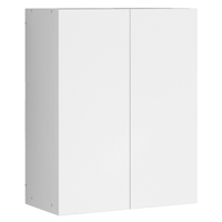 SZAFKA ŁAZIENKOWA WISZĄCA BIAŁA 2 DRZWIOWA NOWOCZESNA ŚCIENNA 3 PÓŁKI 80 CM