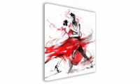 OBRAZ NA PŁÓTNIE 102 Taniec 60x60cm