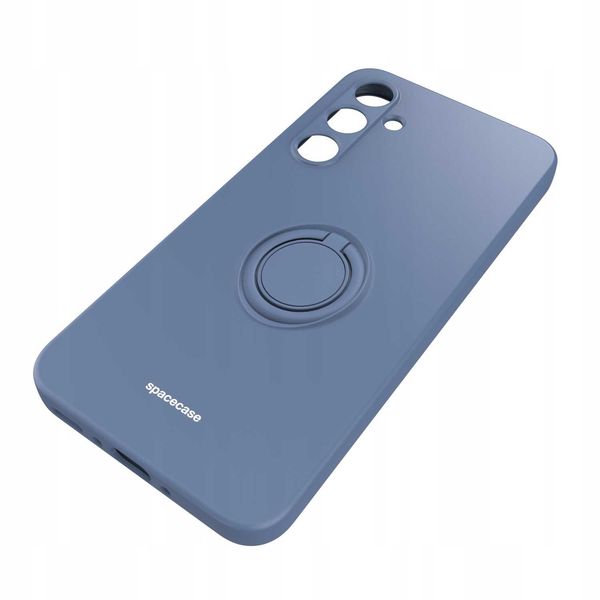 Spacecase Silicone Ring Galaxy A35 5G Blue zdjęcie 5