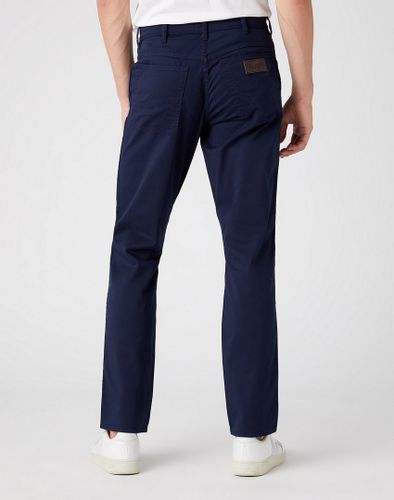 WRANGLER TEXAS SLIM MĘSKIE SPODNIE MATERIAŁOWE NAVY W12SEA114 W31 L32 na Arena.pl
