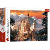 puzzle 3000 zimowy zamek neuschwanstein 33025