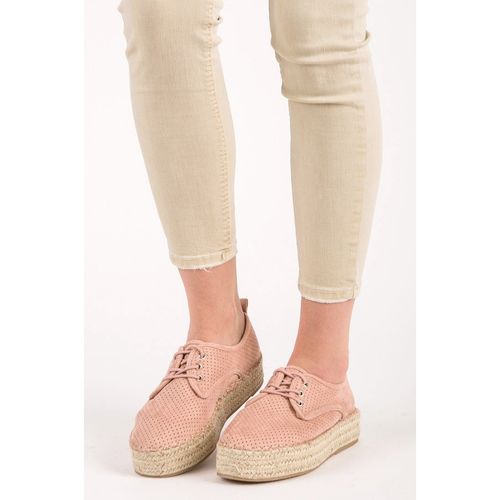 Ażurowe espadryle na platformie r.36 na Arena.pl