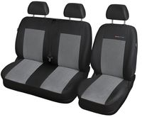 Uniwersalne welurowe pokrowce na przód ELEGANCE 2+1 P2 do Ford Transit