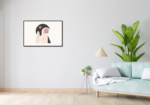 Plakat 86,4x56,8cm Zakres Widoku na Arena.pl