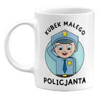 KUBEK MAŁEGO POLICJANTA, DLA DZIECKA, 330ML