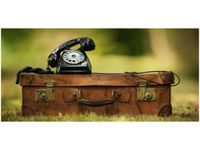 OBRAZ TELEFON RETRO WALIZCE