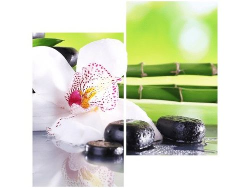 60X60CM KAMIENIE SPA STORCZYK DWU OBRAZ ŚCIAN na Arena.pl