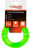 SCHMITH SCH14L01010 ŻYŁKA KWADRAT 2,4 mm x 15 m
