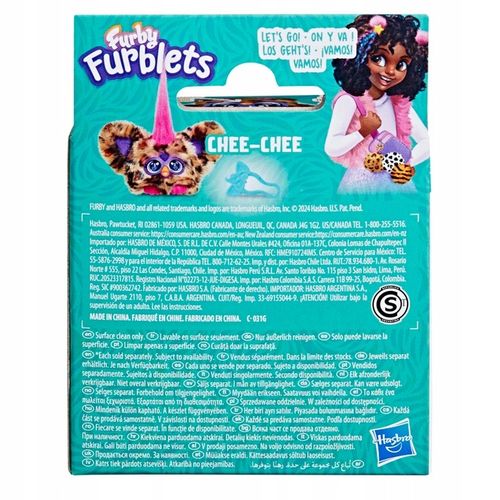 Furby Furblets Interaktywna maskotka Chee-Chee Gepard Hasbro G1697 na Arena.pl