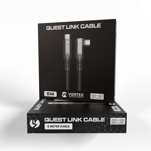 Kabel 5m od VortexVR USB-C do Meta Quest Link | do Quest 3S Quest 3 Quest 2 zdjęcie 4