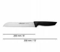 Nóż do pieczywa chleba ząbkowany NIZA dł. 200/332 mm