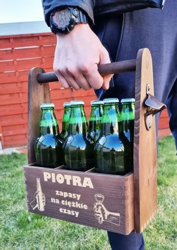 NOSIDŁO NA PIWO + OTWIERACZ prezent dla faceta mężczyzny na urodziny 18-99 na Arena.pl