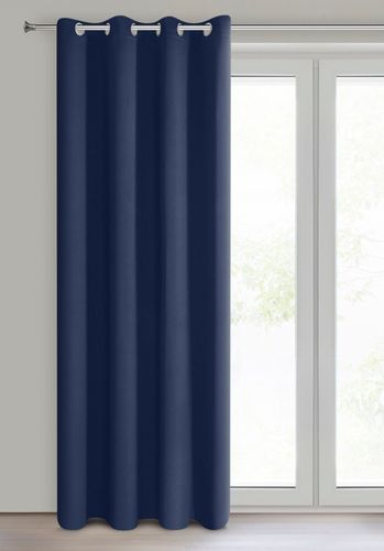 Zasłona na przelotkach LOGAN 135x250 granatowa na Arena.pl