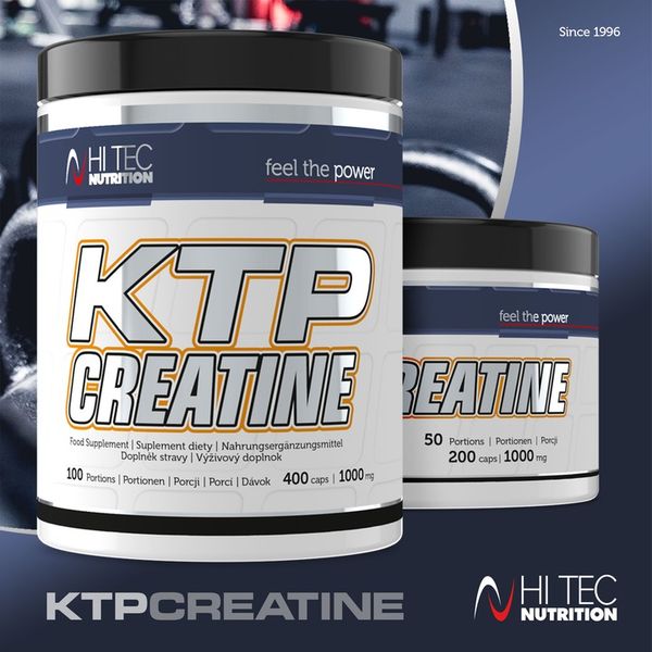 HI TEC KTP Creatine 400 k KREATYNA MONOHYDRAT WITB zdjęcie 6