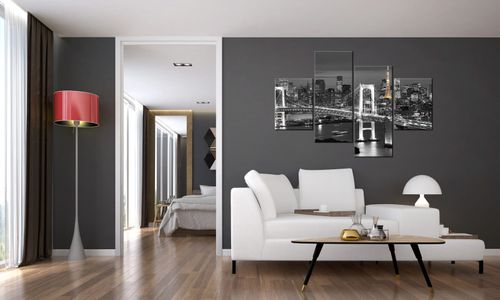Obraz Płótno 120X80 Most Tęczowy W Tokio na Arena.pl