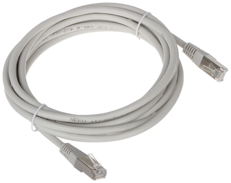 PATCHCORD RJ45/FTP6/3.0-GY 3.0 M zdjęcie 2