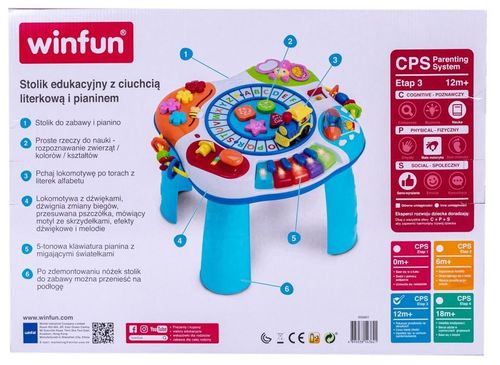 Winfun Edukacyjny Stoliczek na Arena.pl