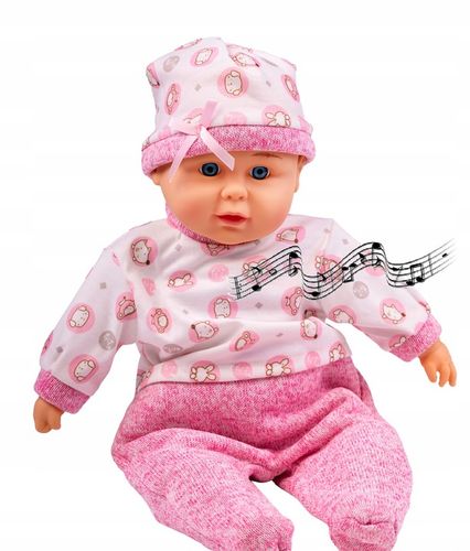 LALKA BOBAS DZIDZIUŚ MÓWIĄCY INTERAKTYWNA ZABAWKA 44cm GRATIS PIERŚCIONEK na Arena.pl