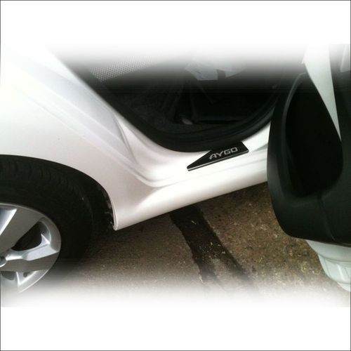 Listwa progowa TOYOTA AYGO MK1 Stal nierdzewna 304 połysk 4szt na Arena.pl