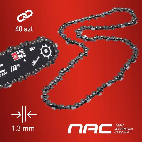 PIŁA SPALINOWA PILARKA ŁAŃCUCHOWA GAŁĘZIÓWKA NAC 25,4CC 25CM LEKKA na Arena.pl