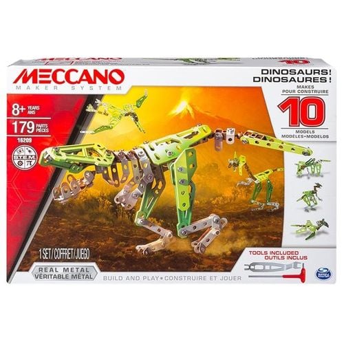 Meccano Core - MULTI zestaw 10 modeli - dinozaur na Arena.pl