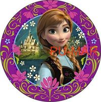 Opłatek na tort Urodziny Elsa Anna Kraina Lodu Frozen Tekst Gratis