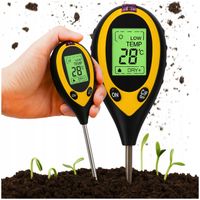 2 x KWASOMIERZ GLEBOWY MIERNIK TESTER OGRODNICZY 4w1 PH DO GLEB GLEBY ZIEMI