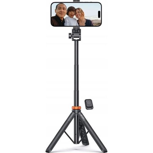 Selfie stick tripod Tech-Protect statyw + pilot na telefon na, z bluetooth na Arena.pl