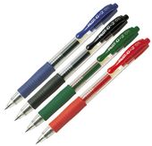 długopis gel automat.pilot g-2 czerwony a'12 3142