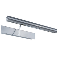 Kinkiet LAMPA ścienna GALLERY MB9920-2B CHR Italux metalowa OPRAWA nad lustro GALERYJKA chrom