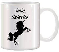 KUBEK Z NADRUKIEM PREZENT DLA CHŁOPCA DZIEWCZYNKI DZIECKA URODZINY WZORY