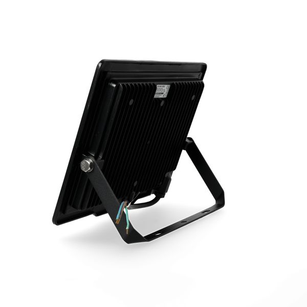 Praktyczny projektor oświetleniowy TOKIO 100W czarny barwa zimnobiała zdjęcie 3