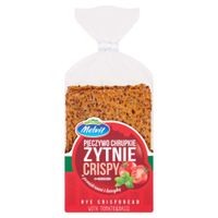 Melvit Crispy Pieczywo chrupkie żytnie z pomidorami i bazylią 130 g