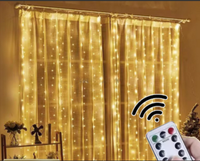 Kurtyna świetlna USB 3M X 3M 300 LED Barwa ciepła